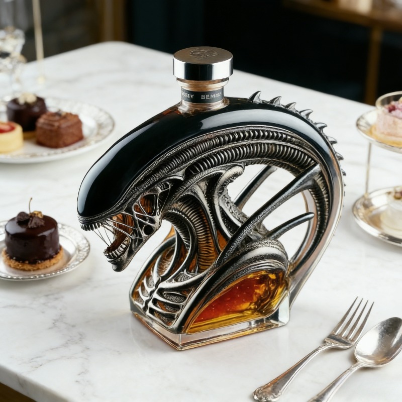 Wine Beer And Spirits - Decantador de Whisky con Forma de