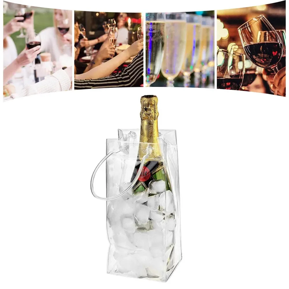 Wine Beer Holder - Bolsa de Hielo de PVC a