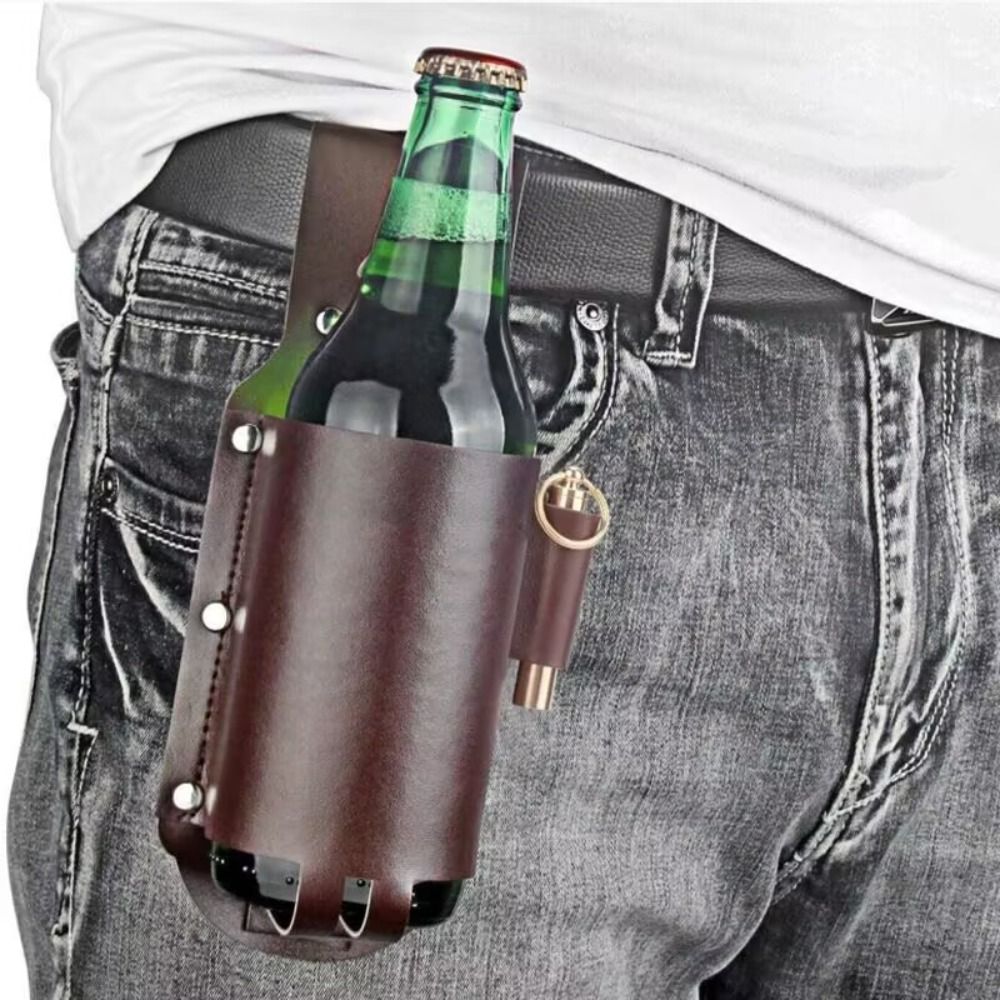 Wine Beer Holder - Funda de cintura para botella de