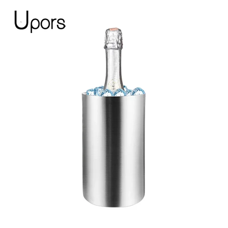 Wine Beer Holder - UPORS-cubo enfriador de vino de acero