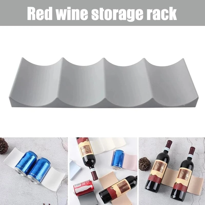 Wine Beer Refrigerator - Soporte apilable para botellas de vino,