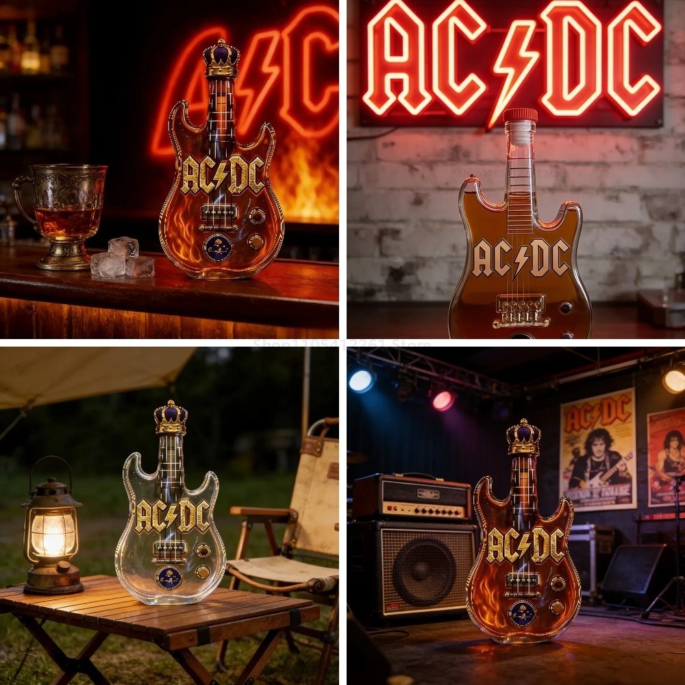 Wine Beer And Spirits - Decantador de whisky con forma de