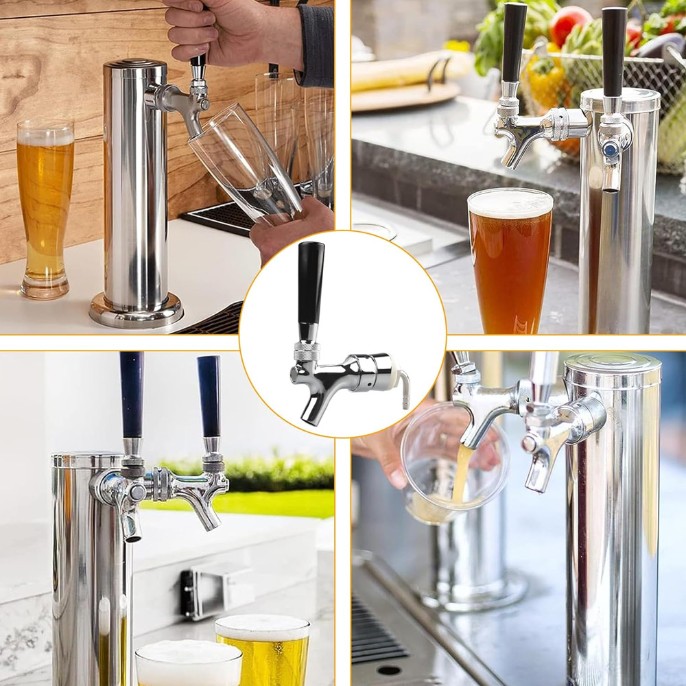 Grifo de cerveza de brocheta,  - Wine To Beer reseña y precio