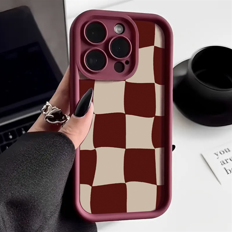 Funda de teléfono con patrón d - Wine & Beer Emporium reseña y precio