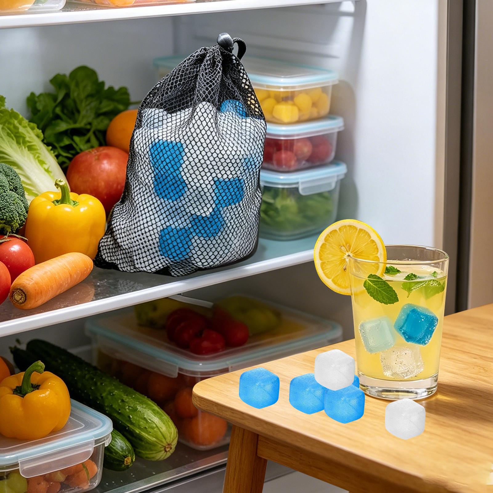 100 Cubos de Hielo Reutilizabl - Wine Beer Refrigerator reseña y precio
