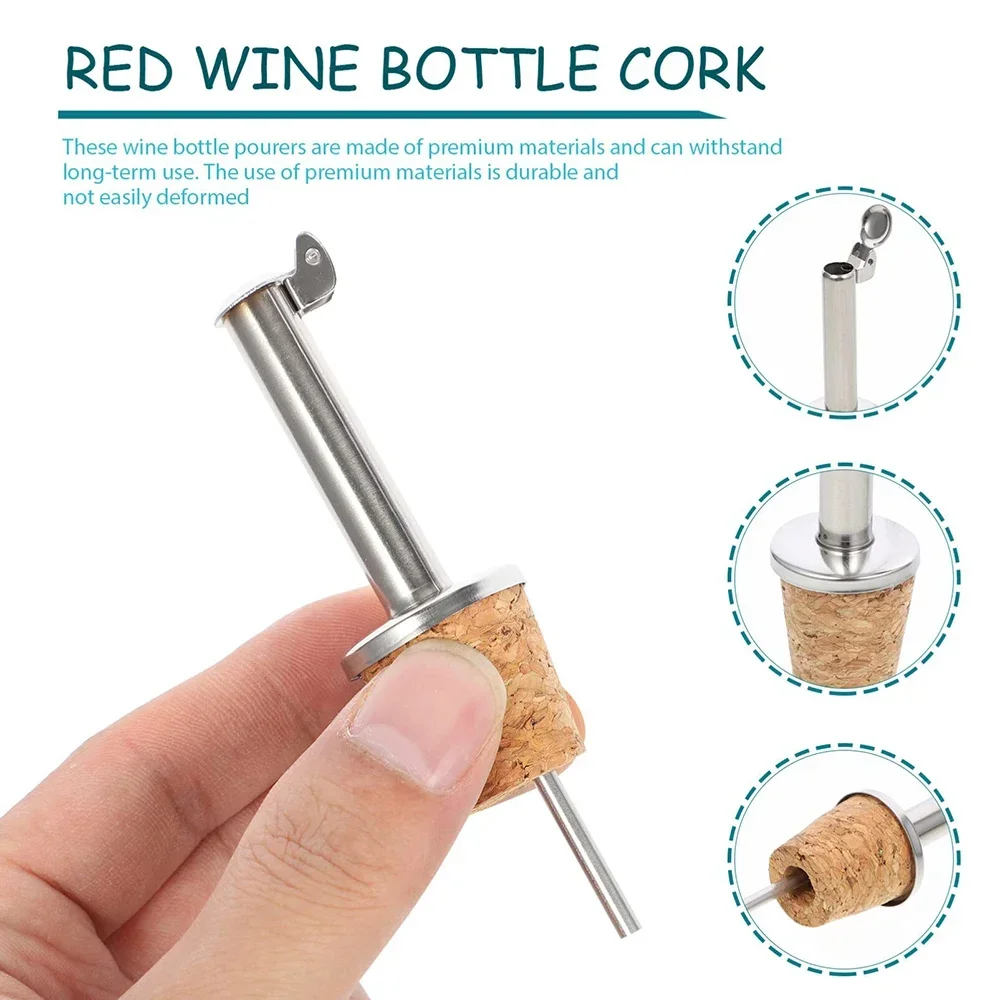 Vertedor de corcho de vino tin - Wine Beer And Spirits reseña y precio