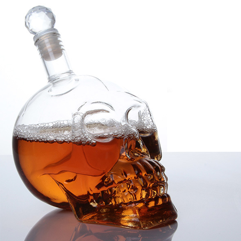 Decantador creativo con cabeza - Wine Vodka Beer reseña y precio