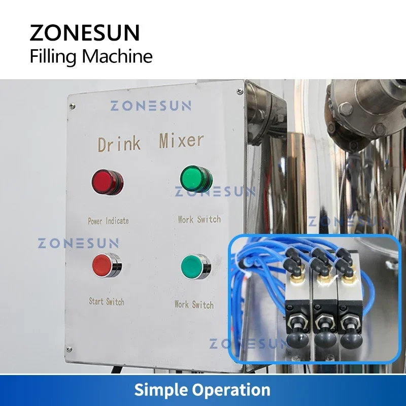 ZONESUN-máquina de llenado iso - Wine To Beer reseña y precio