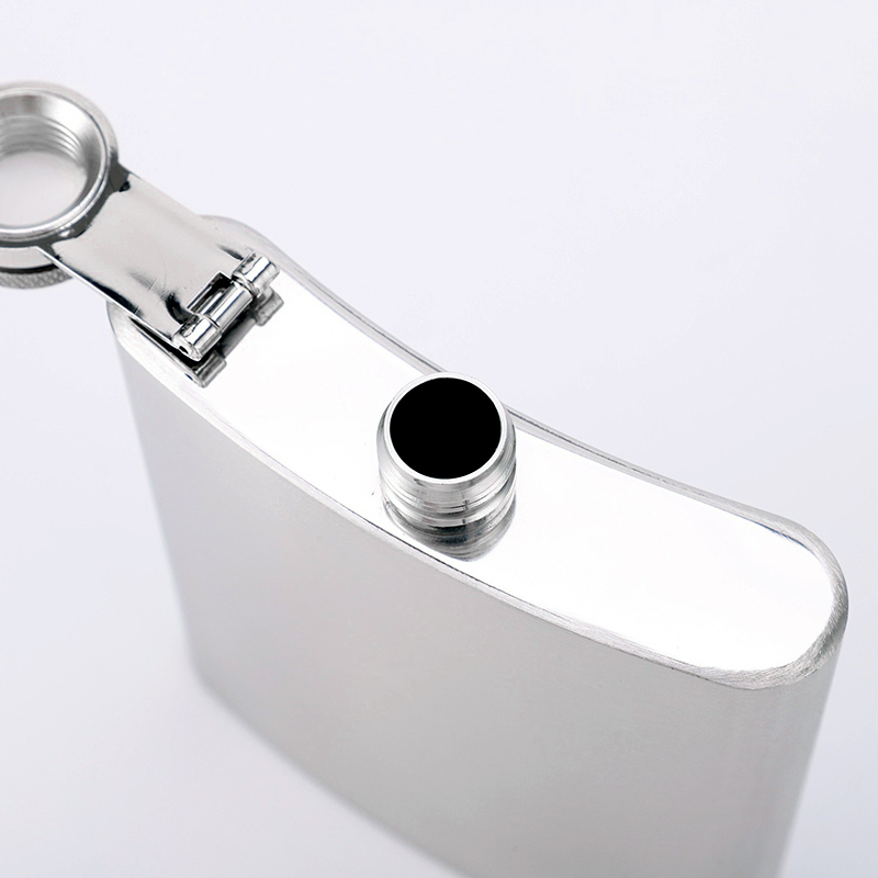 Frasco de cadera de acero inox - Wine Beer And Spirits reseña y precio